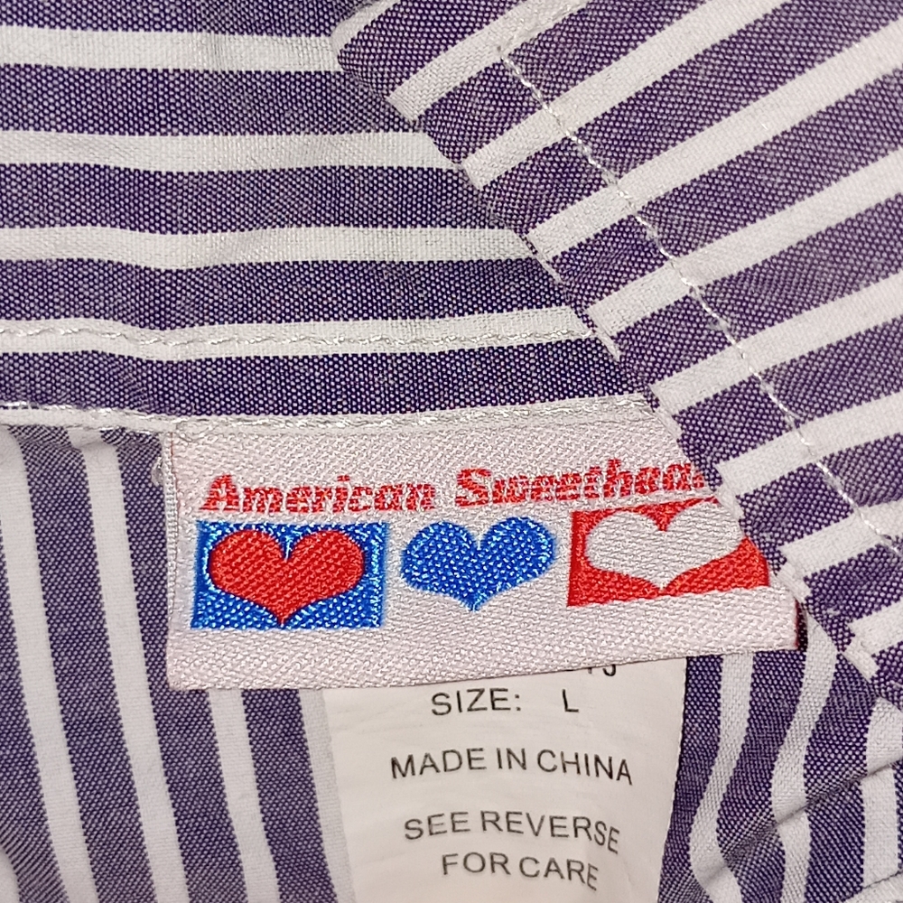 Pin stripe button down - Picture 2 of 2